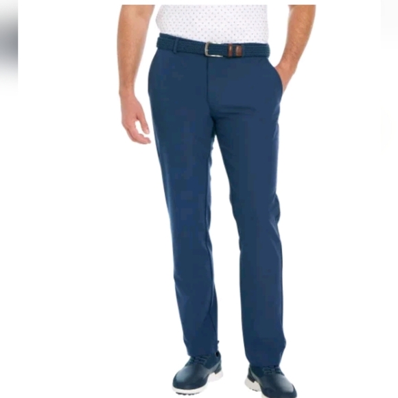 NWT Greg Norman Men's Performance Pants Blue 32x32 - Picture 1 of 5